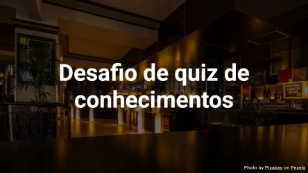 Quiz de dificuldade média – 10 perguntas estilo pub quiz