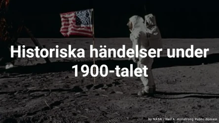 Quiz om historiska händelser på 1900-talet