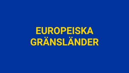 Europeiska gränsländer quiz
