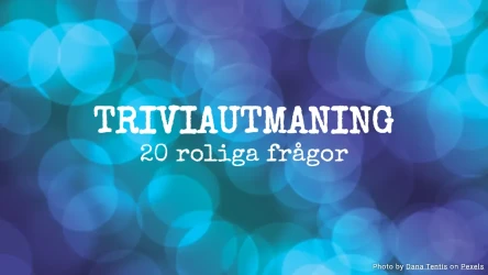 Trivia Challenge Quiz - 20 flervalsfrågor