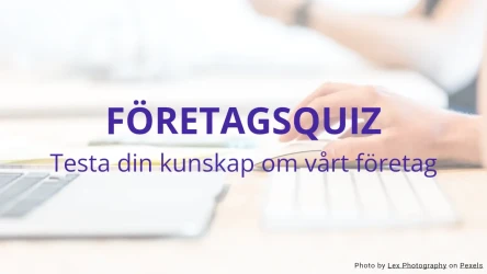 Företagskunskapsquiz mall