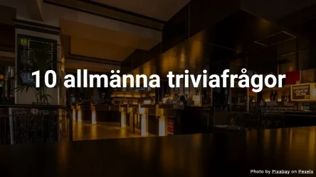 10 allmänna triviafrågor