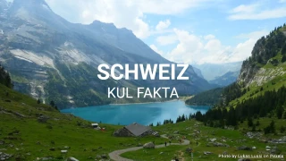 Quiz: Slumpmässiga fakta om Schweiz