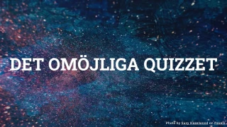 25 Svåra Pubquizfrågor