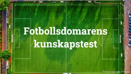 Fotbollsdomarens kunskapstest - 20 frågor om fotbollsregler