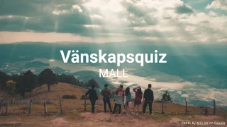 Mall för vänskapsquiz