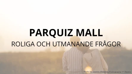 Frågesport för par: mall