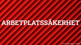 Arbetsplatssäkerhetsquiz
