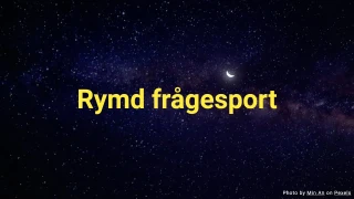 Rymd frågesport
