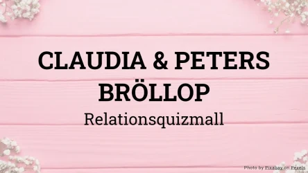 Bröllopsquiz mall