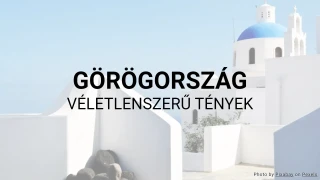 Görögország Kvíz (Véletlenszerű Tények Sorozat)