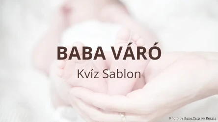 Baba Váró Kvíz Sablon