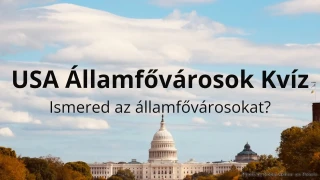 USA Államfővárosok Kvíz