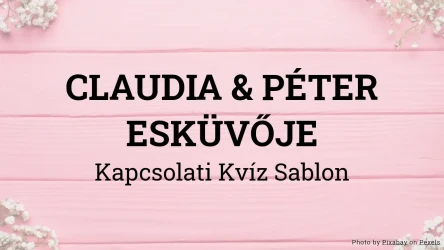 Esküvői Kvíz Sablon