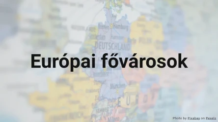 Európai fővárosok kvíz