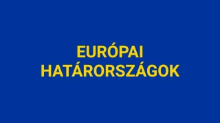 Európai Határországok Kvíz