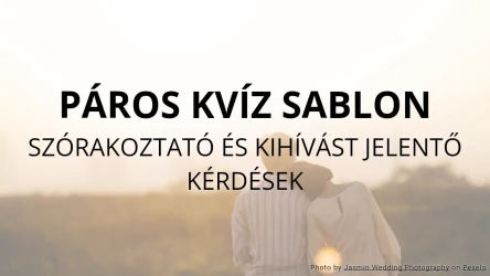 Páros Kvíz Sablon