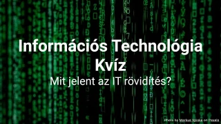 Információs Technológia Kvíz