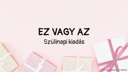 Ez vagy az: Szülinapi kvíz sablon
