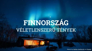 Finnország Kvíz (Véletlenszerű Tények Sorozat)