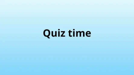 Product knowledge short quiz