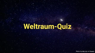 Weltraum-Quiz
