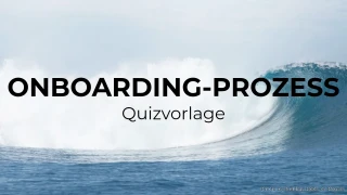 Onboarding-Quiz-Vorlage