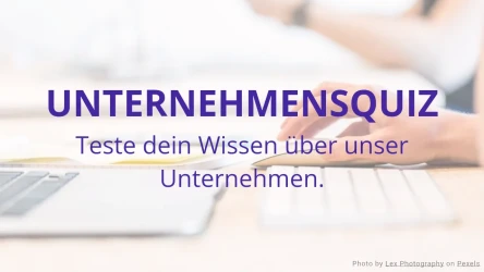 Unternehmenswissen-Quizvorlage