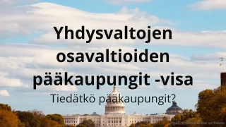 Yhdysvaltojen osavaltioiden pääkaupungit -visa