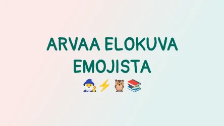 Arvaa elokuva emojin perusteella -visa