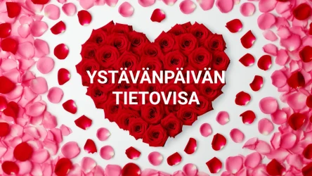 Ystävänpäivän tietovisa (monivalinta)