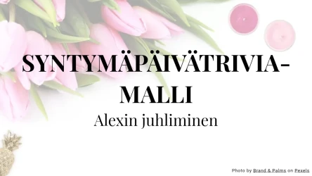 Syntymäpäivätriviamalli