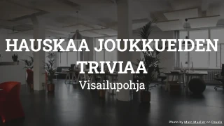 Joukkueiden Trivia -visailupohja