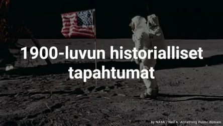 1900-luvun historialliset tapahtumat -visailu