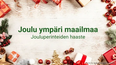 Joulu ympäri maailmaa -visa