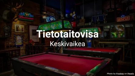 Tietotaitovisa – 10 haastavaa kysymystä