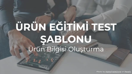 Ürün Eğitimi Test Şablonu: Ürün Bilgisi Oluşturma