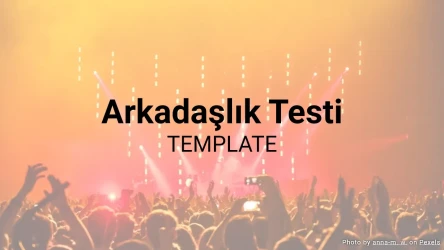 Arkadaşlık Testi Şablonu