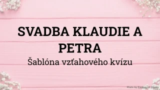 Šablóna svadobného kvízu
