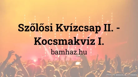 KocsmaKvíz I Kővágószőlős