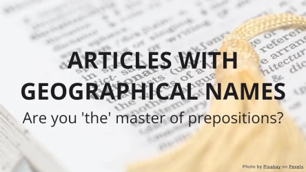 Articles with Geographical Names