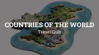 Travel Quiz: World Countries - Map Quiz Game