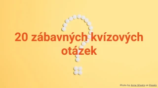 20 Zábavných Kvízových Otázek