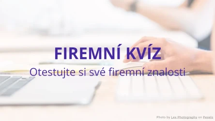Šablona firemního kvízu