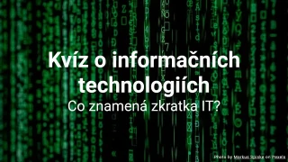 Kvíz o informačních technologiích
