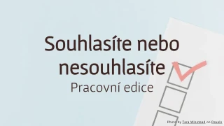 Souhlasíte nebo nesouhlasíte: Pracovní anketa – šablona kvízu