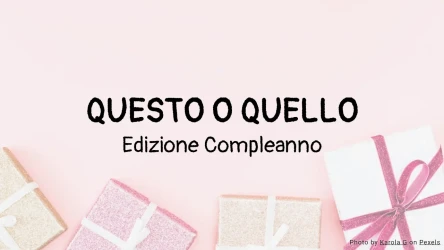 Questo o Quello: Modello di quiz di compleanno