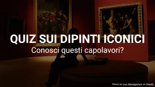 Quiz sui dipinti famosi