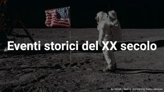 Quiz sugli eventi storici del XX secolo