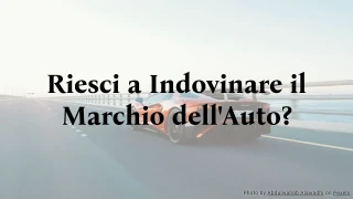 Quiz: Riesci a indovinare il marchio dell'Auto?